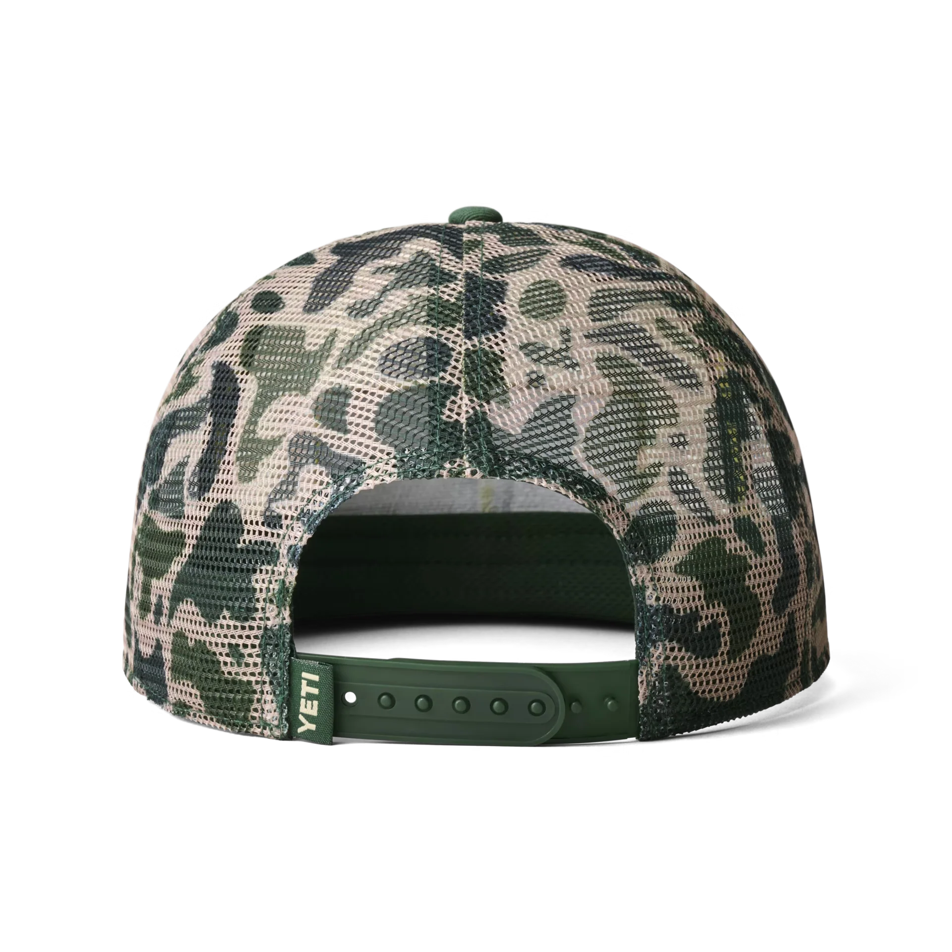 YETI GORRA HAT MESH CAMO FLAT BRIM HAT