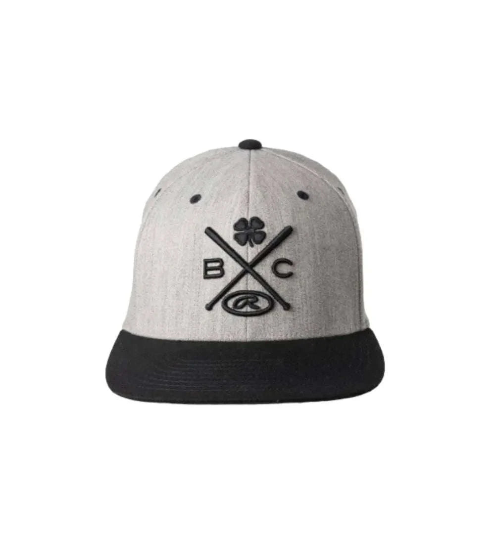 BLACK CLOVER RAWLINGS BASEBALL IS LIFE GRIS AJUSTABLE Mundo Outdoors Shop