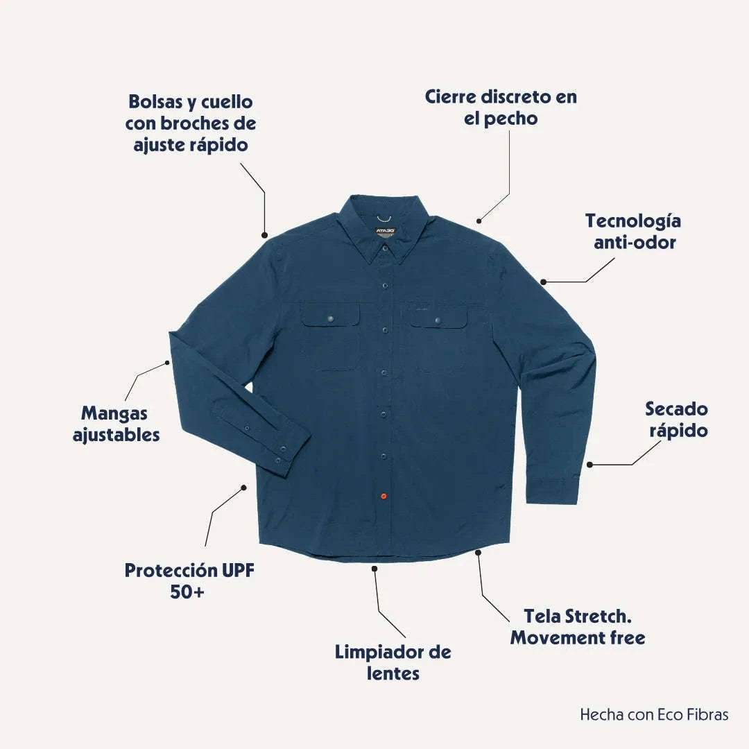 ATAJO SENDA LIGHTWEIGHT SHIRT M Mundo Outdoors Shop