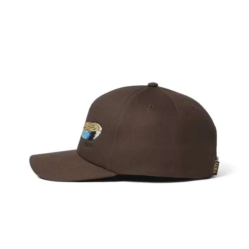 YETI GORRA WETLANDS FEATHER WFB SNAPBACK BROWN AJUSTABLE Mundo Outdoors Shop