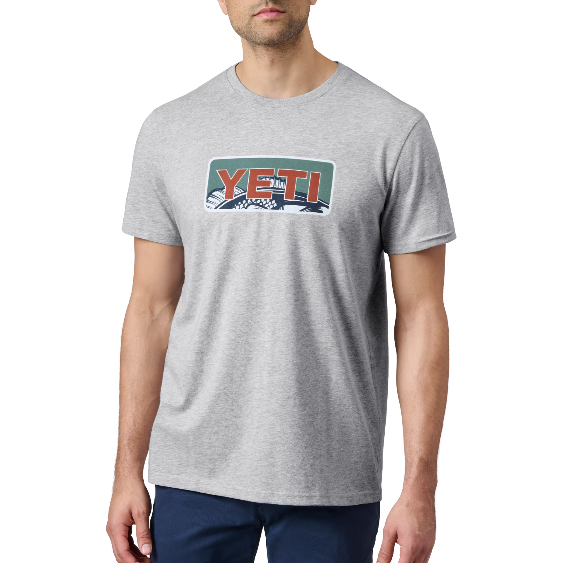 YETI BASS BADGE SST HEATHER