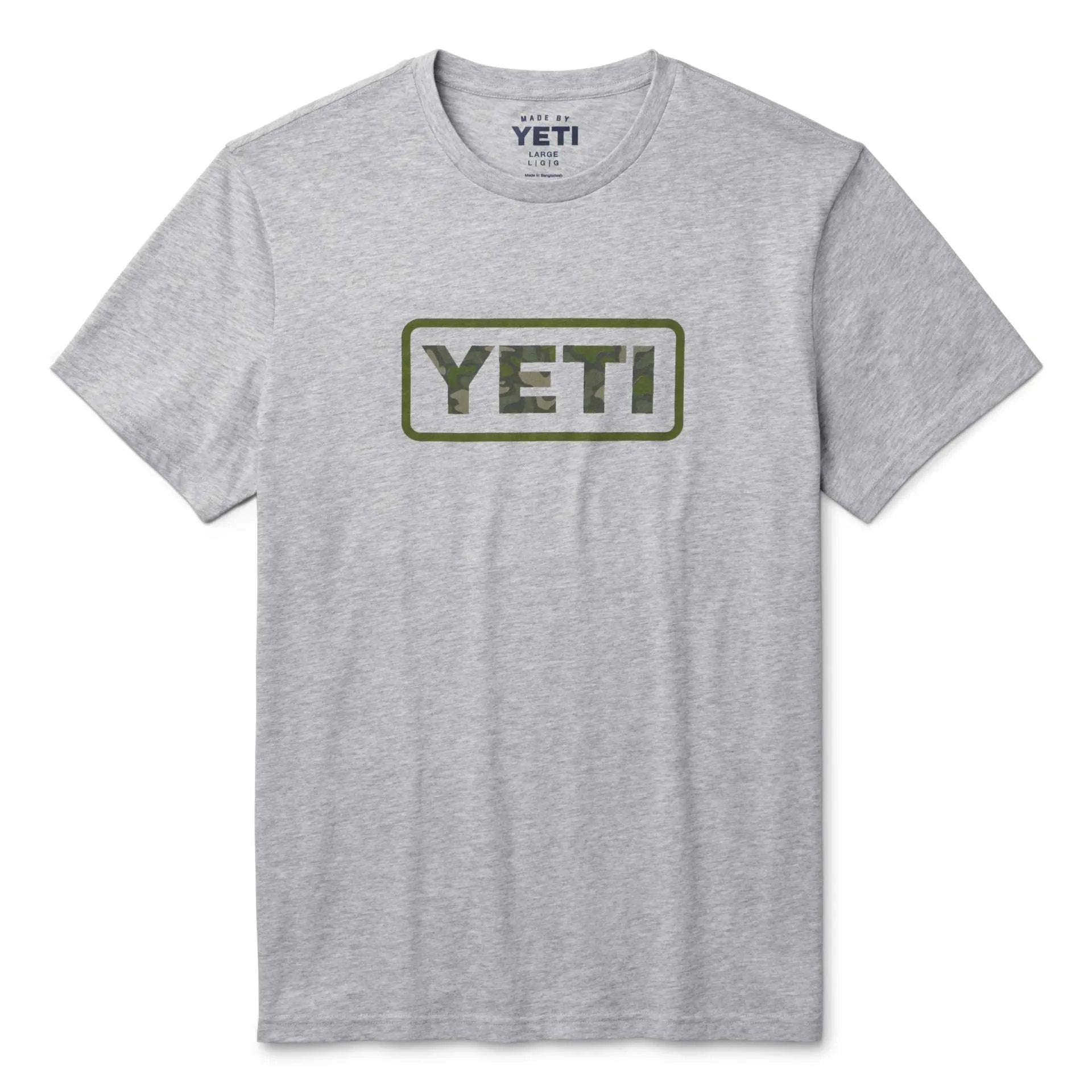YETI GEAR CAMO LOGO BADGET SST HEATHER Mundo Outdoors Shop