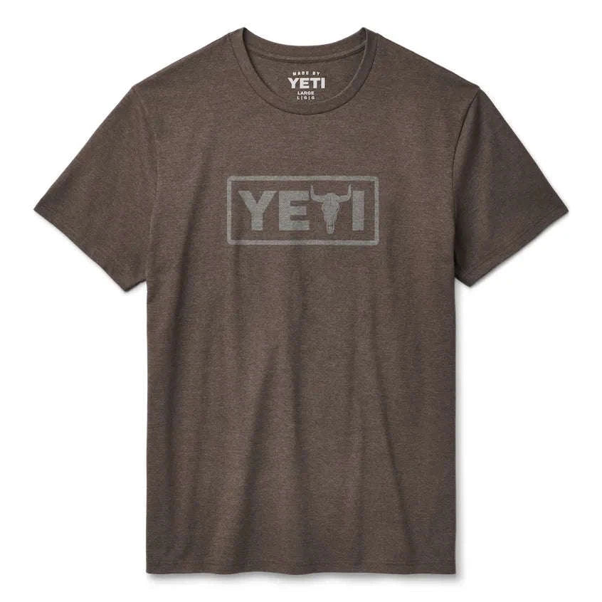 YETI GEAR STEER BADGE SST HEATHER ESPRESSO Mundo Outdoors Shop