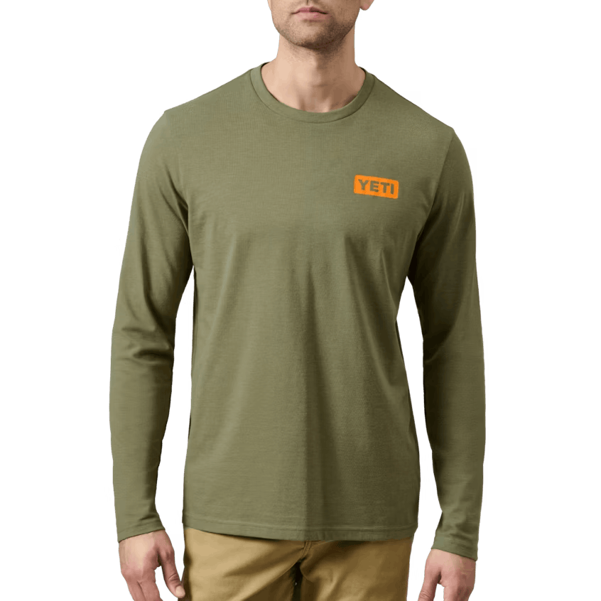 YETI GEAR SUNRISE ELK LST HEATHER OLIVE Mundo Outdoors Shop