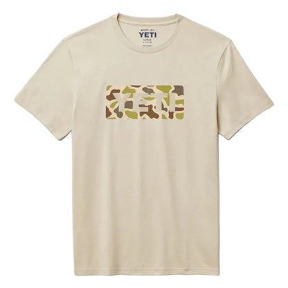 YETI GEAR CAMO LOGO BADGE SST SAND