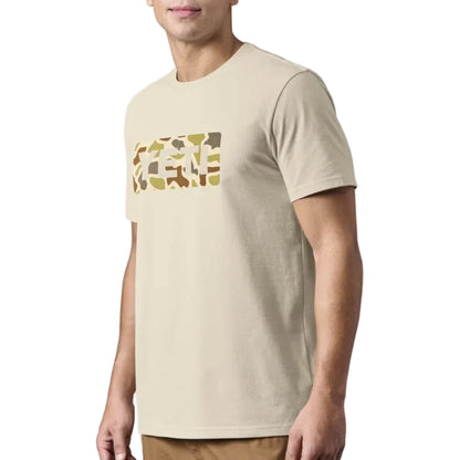 YETI GEAR CAMO LOGO BADGE SST SAND