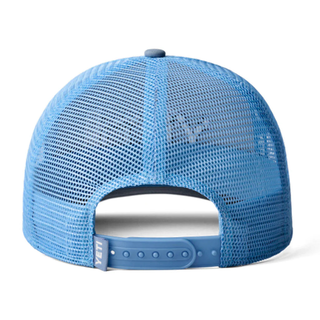 YETI GORRA HAT COOL ICE TRUCKER HAT STONE BLUE