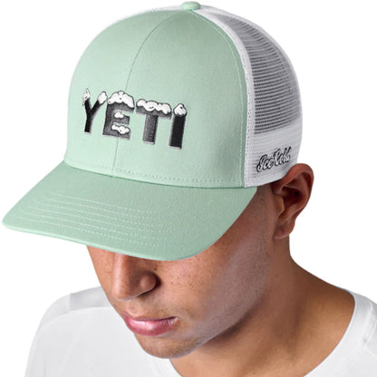 YETI HAT COOL ICE TRUCKER HAT ICE BLUE