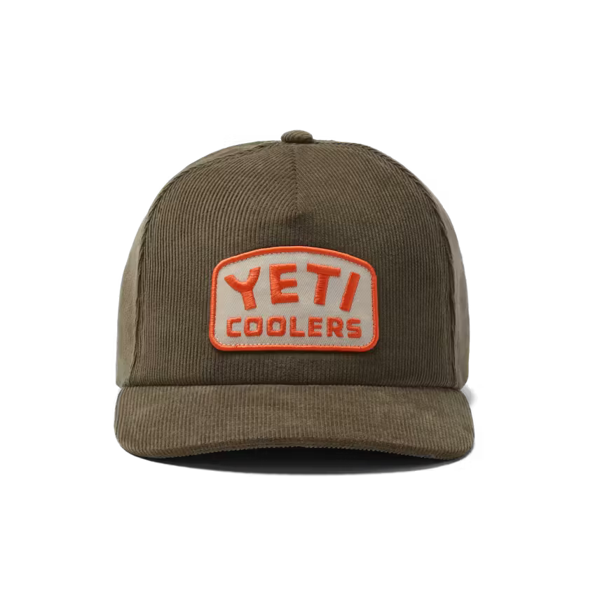 YETI GORRA WETLANDS CORDUROY SNAPBACK BROWN