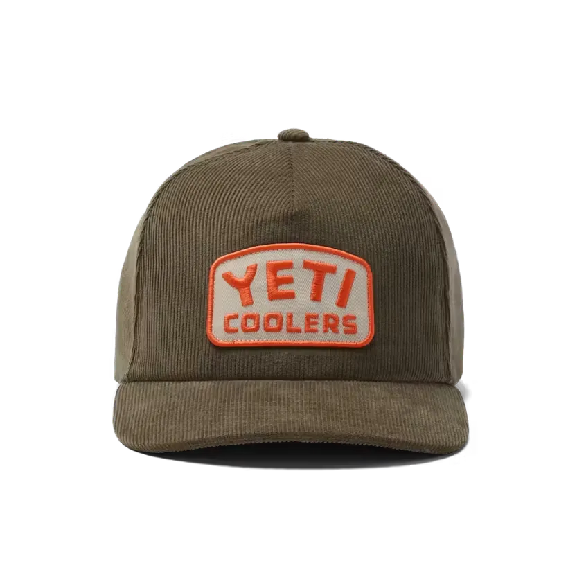 YETI GORRA WETLANDS CORDUROY SNAPBACK BROWN