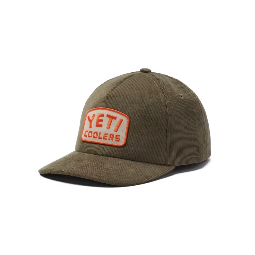 YETI GORRA WETLANDS CORDUROY SNAPBACK BROWN