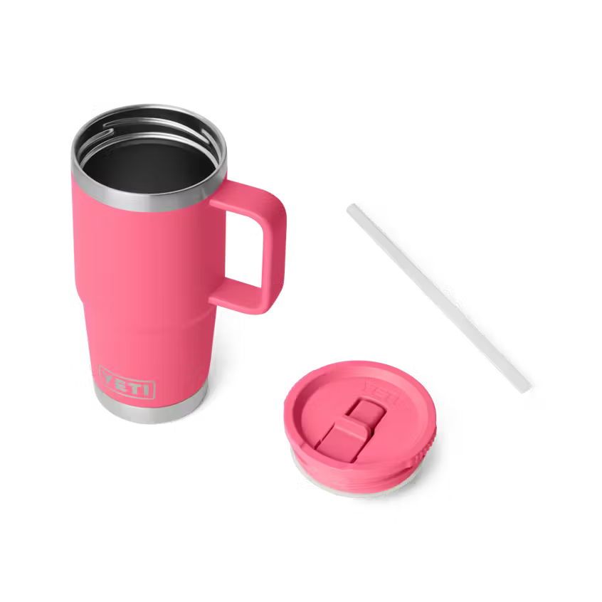 YETI 20 OZ TRAVEL STRAW MUG