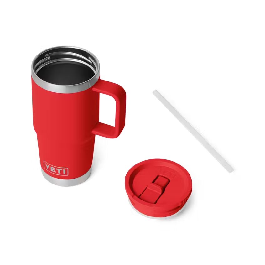 YETI 20 OZ TRAVEL STRAW MUG
