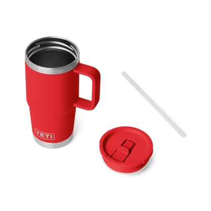 YETI 20 OZ TRAVEL STRAW MUG