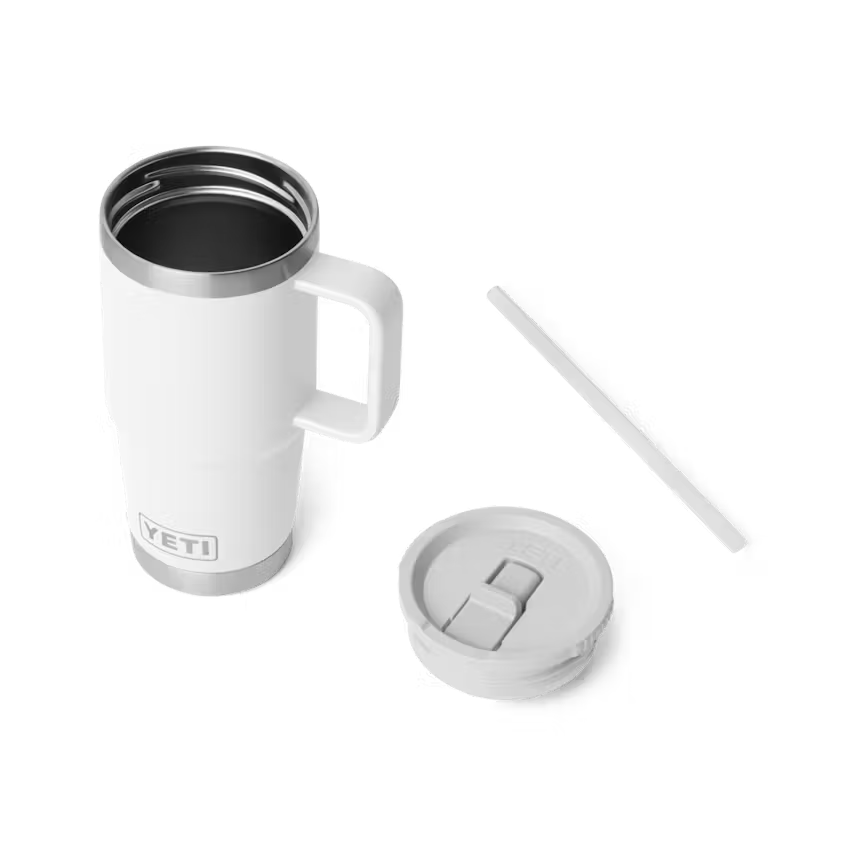 YETI 20 OZ TRAVEL STRAW MUG