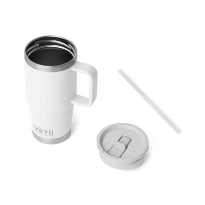 YETI 20 OZ TRAVEL STRAW MUG