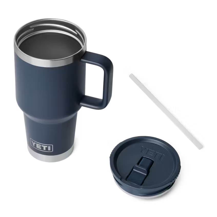 YETI 30 OZ TRAVEL STRAW MUG
