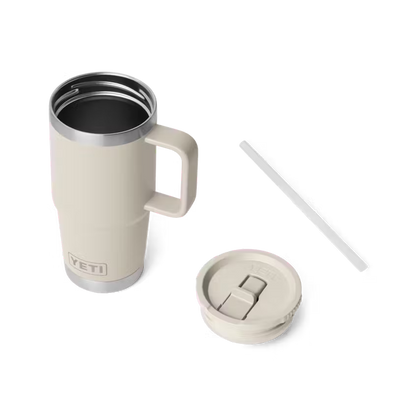 YETI 20 OZ TRAVEL STRAW MUG