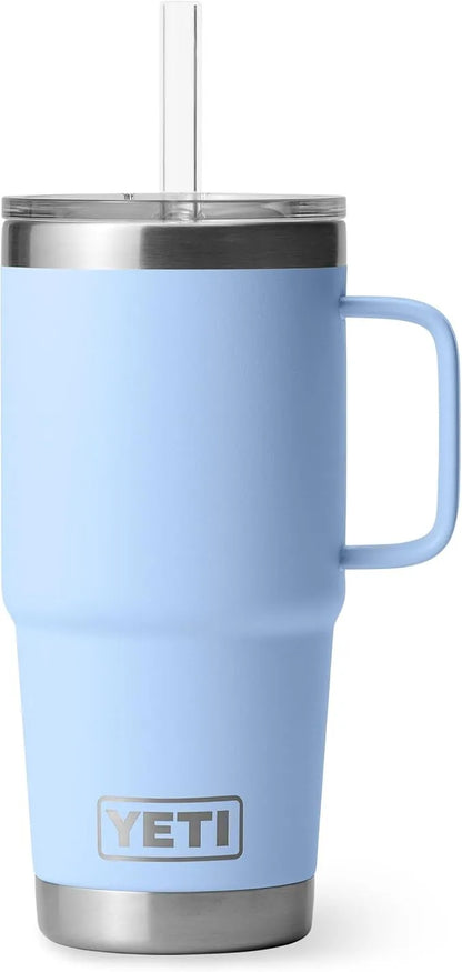 YETI 25 OZ STRAW MUG
