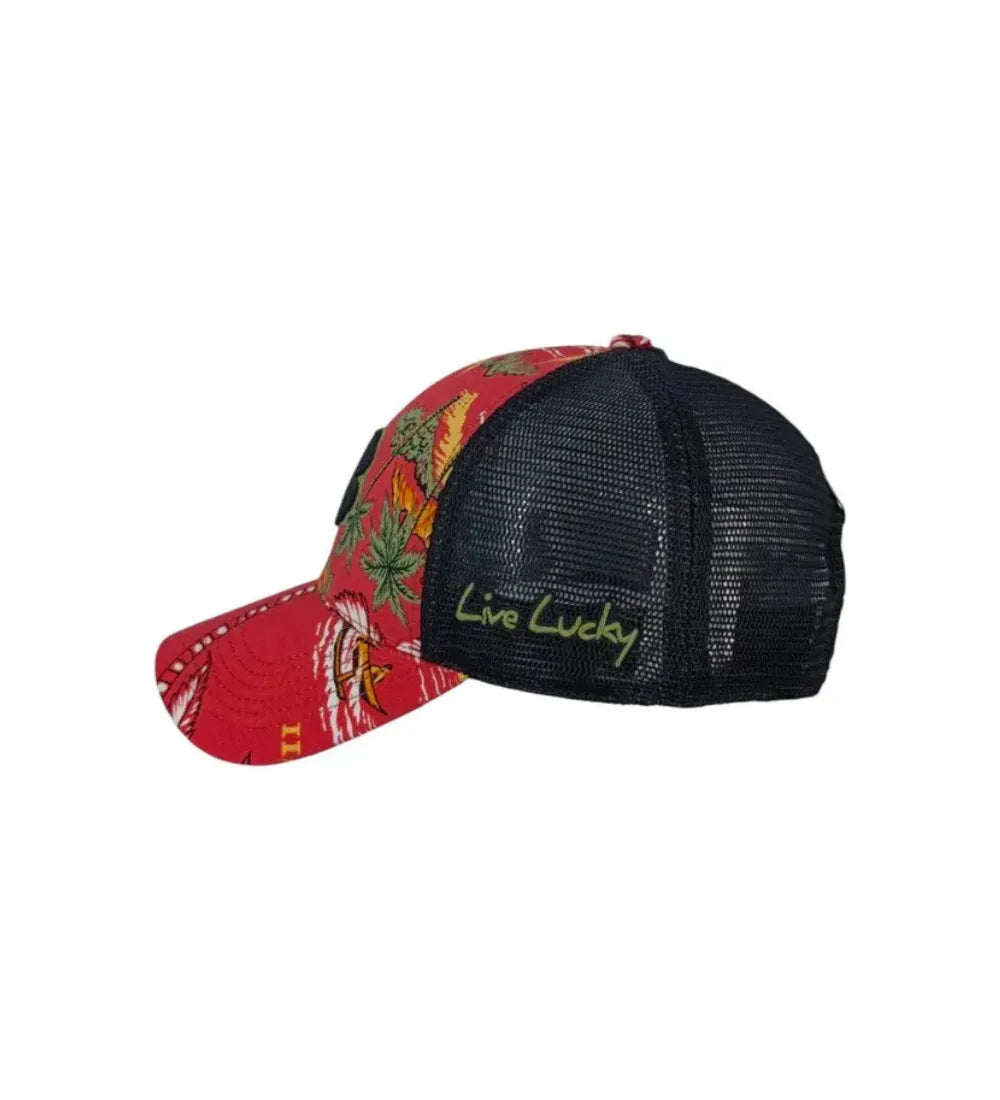 BLACK CLOVER GORRA ISLAND LUCK 19 NARANJA AJUSTABLE