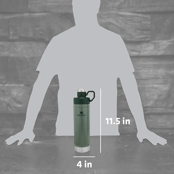 STANLEY WATER BOTTLE HANDLE GREEN 739 ML