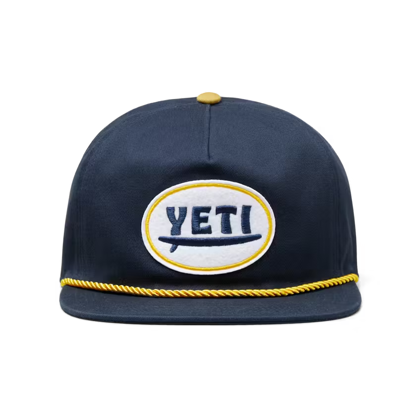 YETI GORRA BIG WAVE FLAT BRIM ROPE NAVY