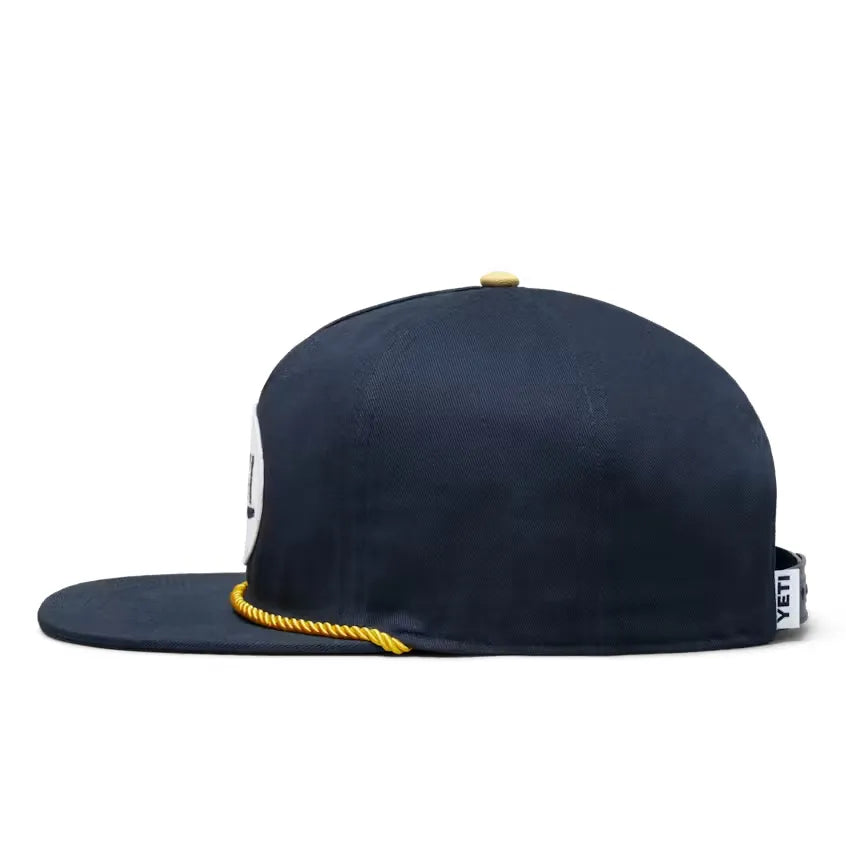 YETI GORRA BIG WAVE FLAT BRIM ROPE NAVY