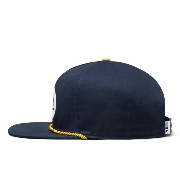 YETI GORRA BIG WAVE FLAT BRIM ROPE NAVY