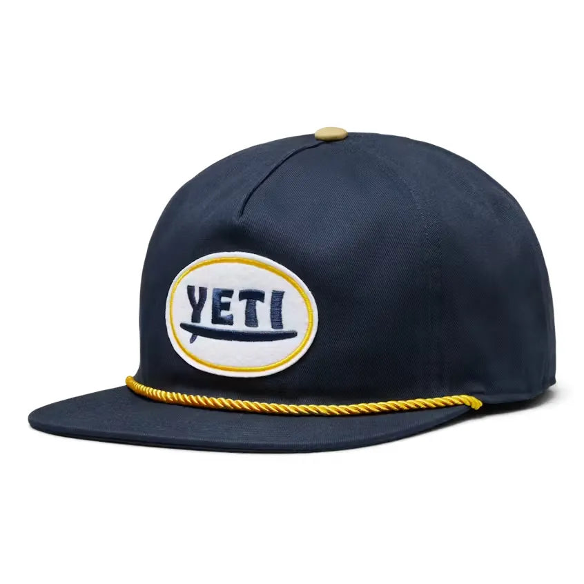 YETI GORRA BIG WAVE FLAT BRIM ROPE NAVY