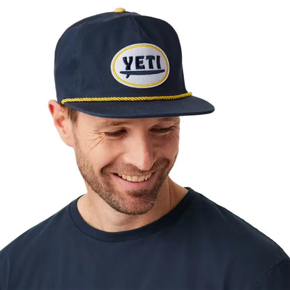 YETI GORRA BIG WAVE FLAT BRIM ROPE NAVY