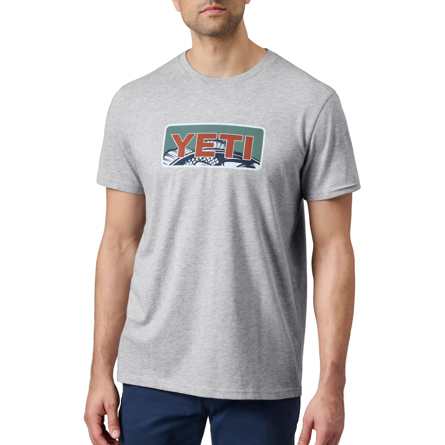 YETI BASS BADGE SST HEATHER