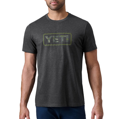 YETI GEAR CAMO LOGO BADGET SST HEATHER