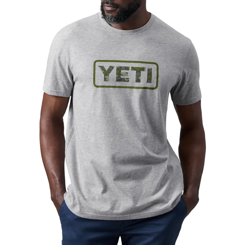YETI GEAR CAMO LOGO BADGET SST HEATHER