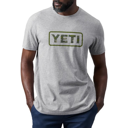 YETI GEAR CAMO LOGO BADGET SST HEATHER