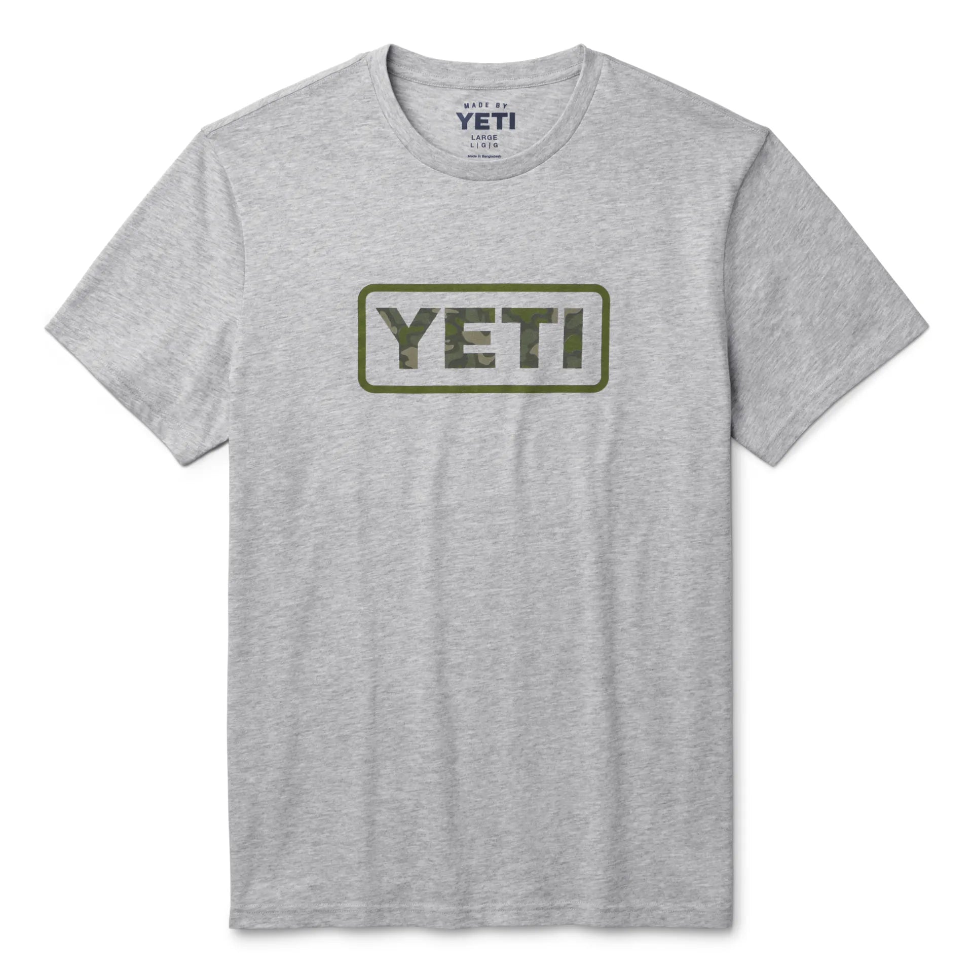YETI GEAR CAMO LOGO BADGET SST HEATHER