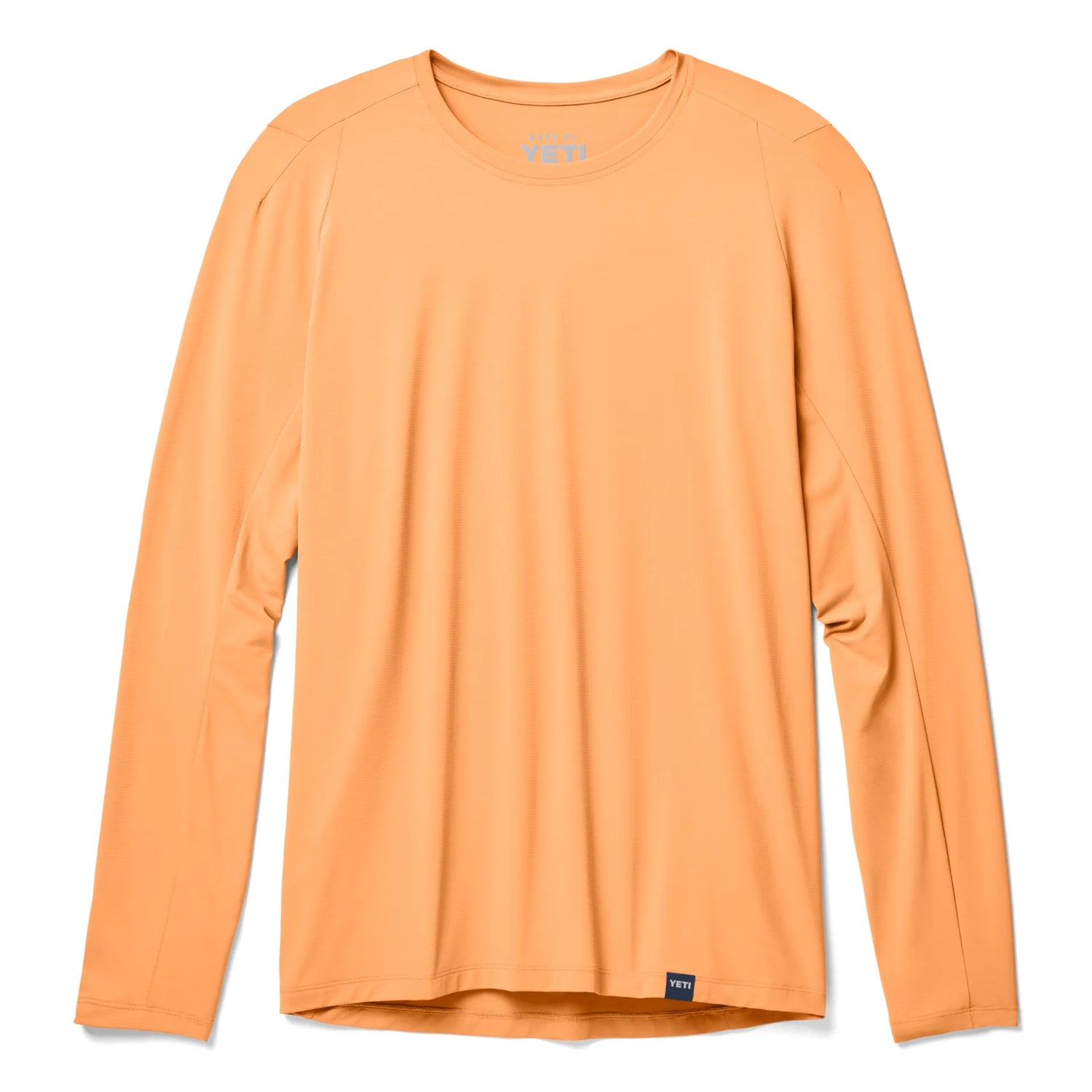 YETI GEAR CREW NECK SUNSHIRT SALMON