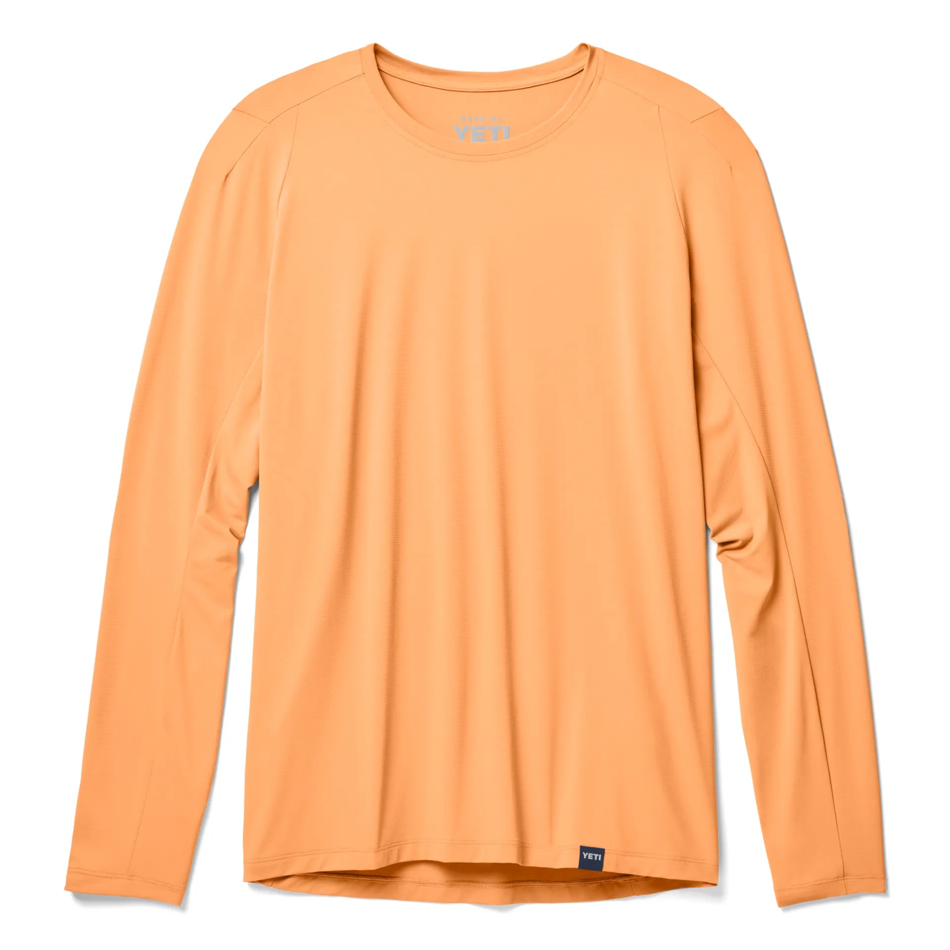 YETI GEAR CREW NECK SUNSHIRT SALMON