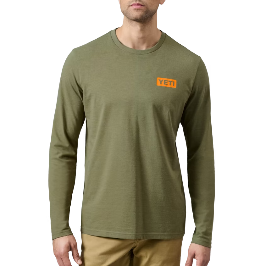 YETI GEAR SUNRISE ELK LST HEATHER OLIVE
