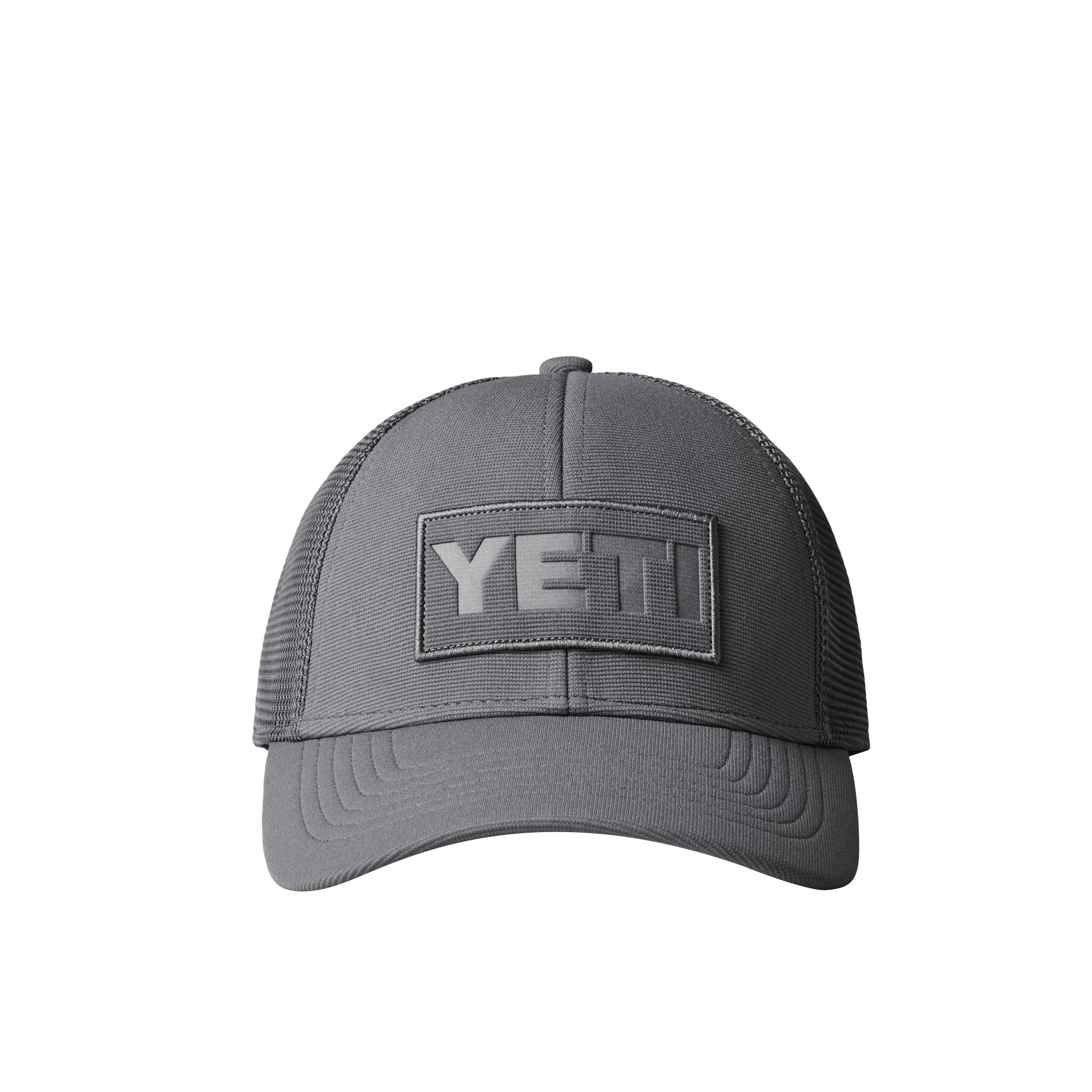 YETI GORRA CORE PATCH TRUCKER GRAY ON GRAY