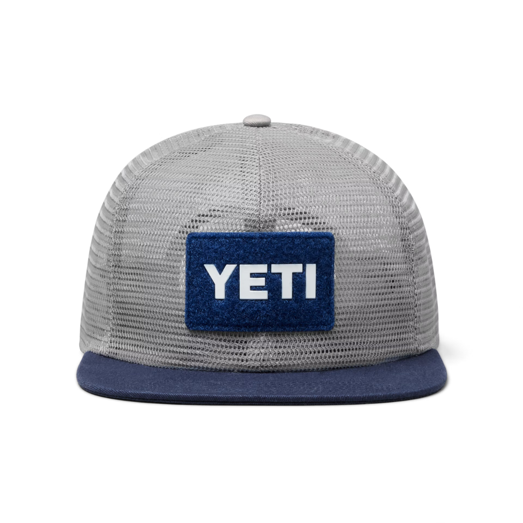 YETI GORRA VELCRO BADGE FLAT BRIM MESH