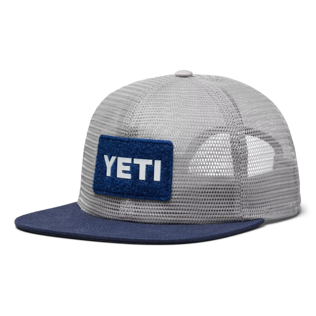 YETI GORRA VELCRO BADGE FLAT BRIM MESH