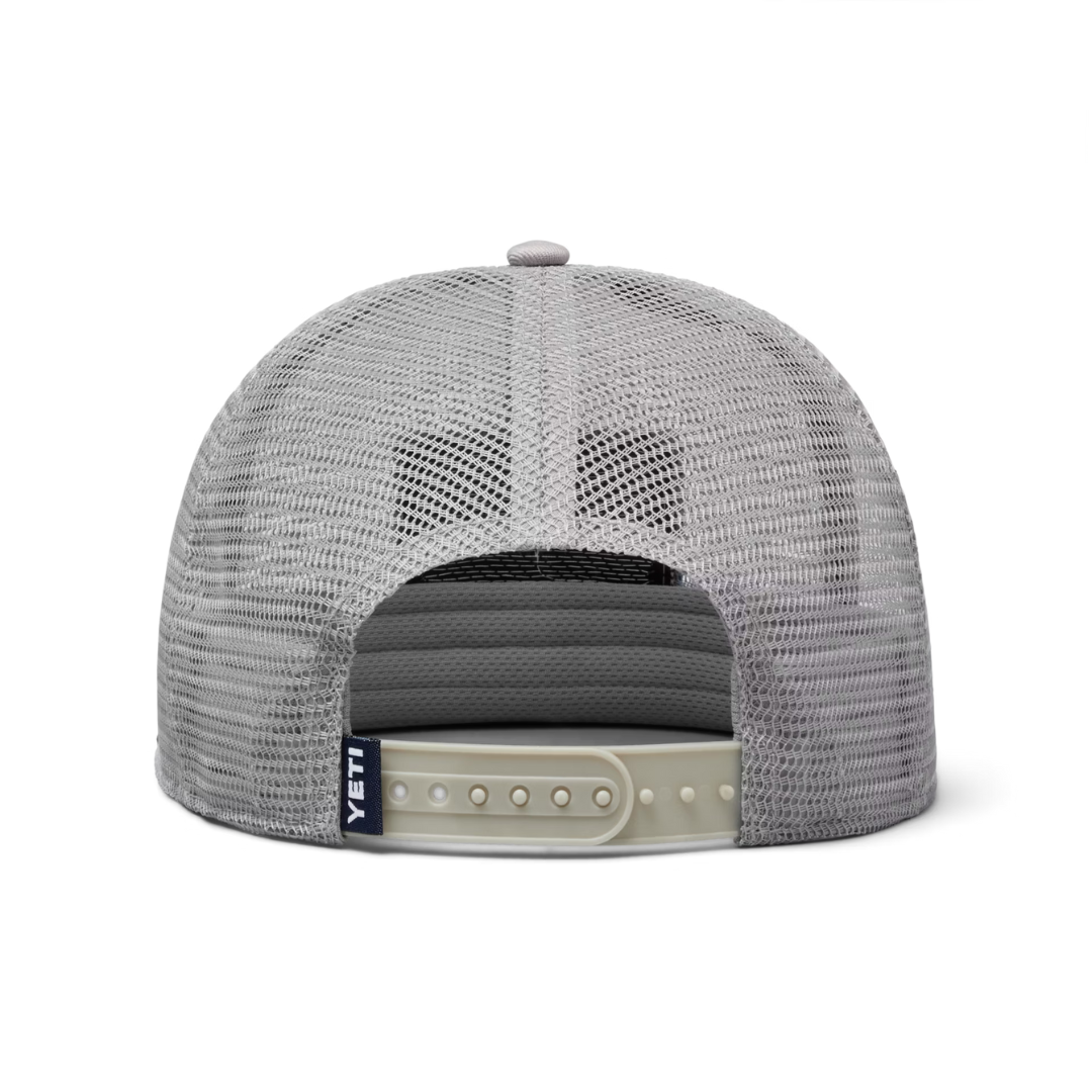 YETI GORRA VELCRO BADGE FLAT BRIM MESH